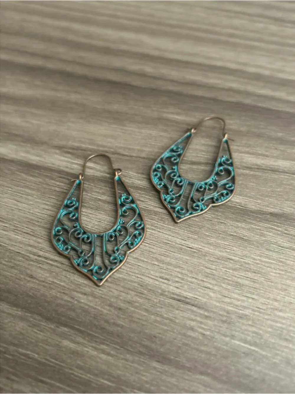 Boho hoop earrings Q1313